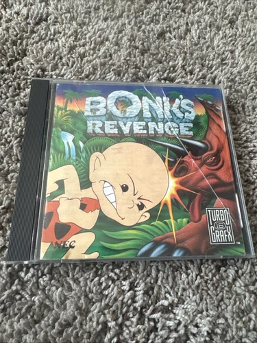 Bonk 2: Bonk's Revenge (TurboGrafix-16, 1991) In Case - Tested