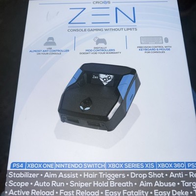 Cronus Zen Console Gaming Adapter Black CM00053 for PS4 Xbox One Switch 360 PS3