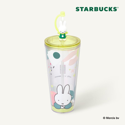 STARBUCKS Korea 2025 Forever Miffy Figur Coldcup 20oz (591ml) Venti Kunststoff