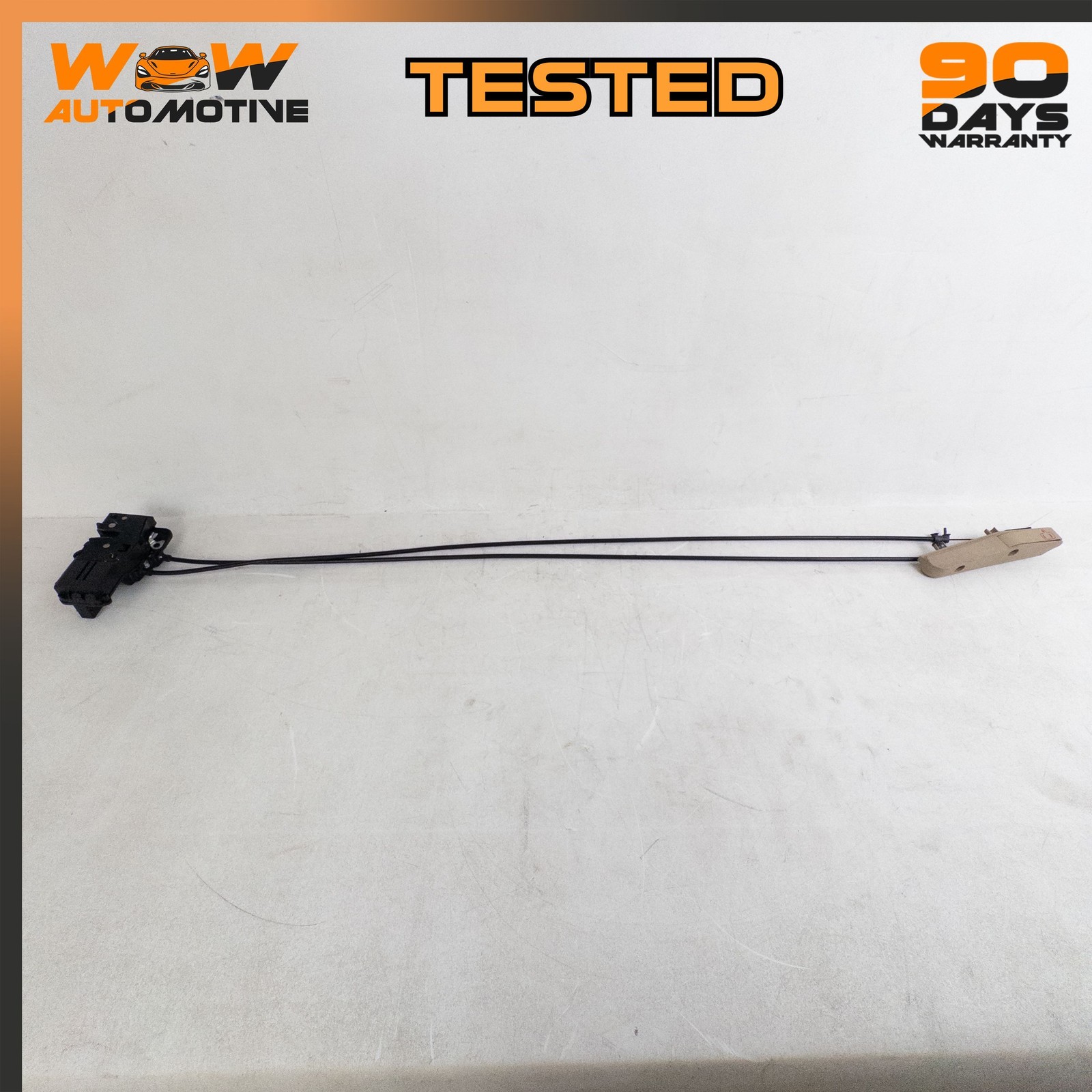 05-13 CHEVROLET CORVETTE C6 XLR LEFT DRIVER SIDE DOOR LOCK HANDLE CABLE OEM