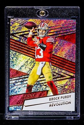 Brock Purdy RARE REFRACTOR ICE HOLO PRIZM INVESTMENT CARD San Francisco 49ers SP