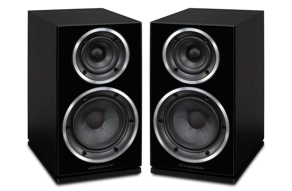 Wharfedale Bookshelf Speakers Diamond 220 Black – High Fidelity