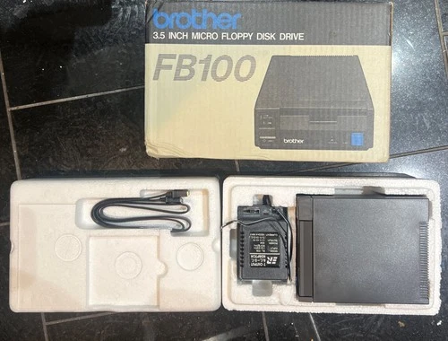 Brother FB100 3.5 Inch Floppy Disk Drive Untested