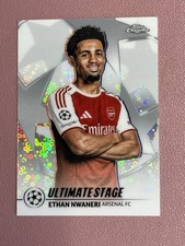 2025-26 Topps UEFA UCC Ethan Nwaneri Ultimate Stage Chrome #US-7 Arsenal