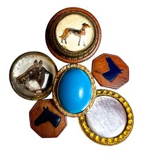 Antique Vintage Studs Cufflink Singles Button...