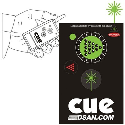 DSAN 3-Button Wireless Actuator for PerfectCue (Forward, Back and Green Laser Po