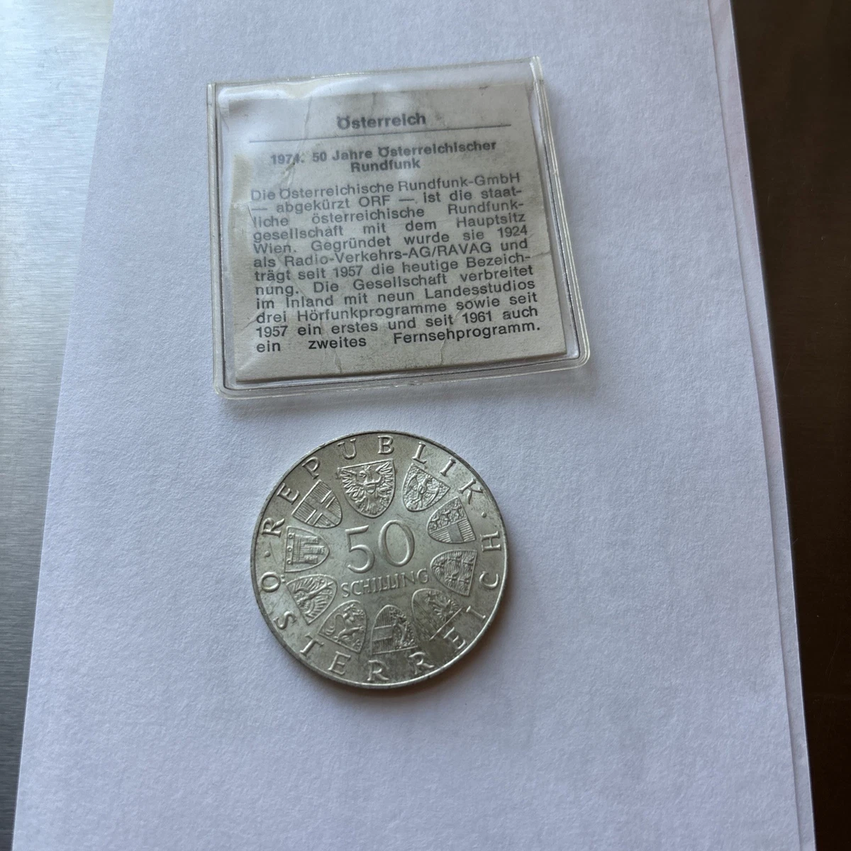 Silver 1974 Austrian Coins for sale | eBay