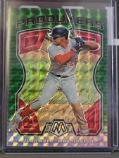 Juan Soto 2021 Panini Mosaic Producers Green Prizm #P6