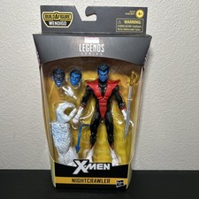 Marvel E6115 6in. Legends X-Men Build Wendigo Nightcrawler Action Figure