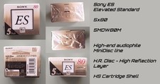 Sony ES 5x80min 5MDW80M New Unsealed Minidisc Japan