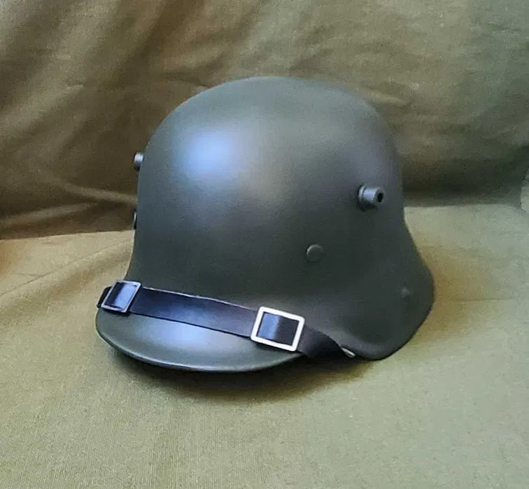 A German M16 soldier's helmet from World War I.