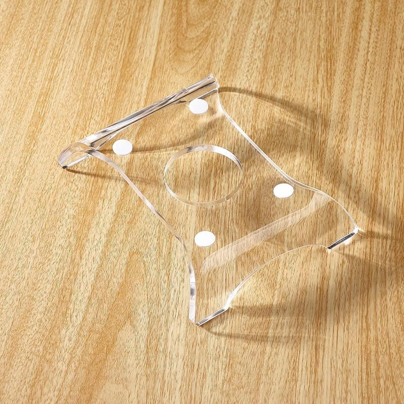 Support de guitare en acrylique antidérapant et portable pour instruments de