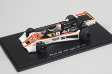 1:43 Spark S1639 Tyrrell 007 Japan GP 1977 #50 Kunimitsu Takahashi
