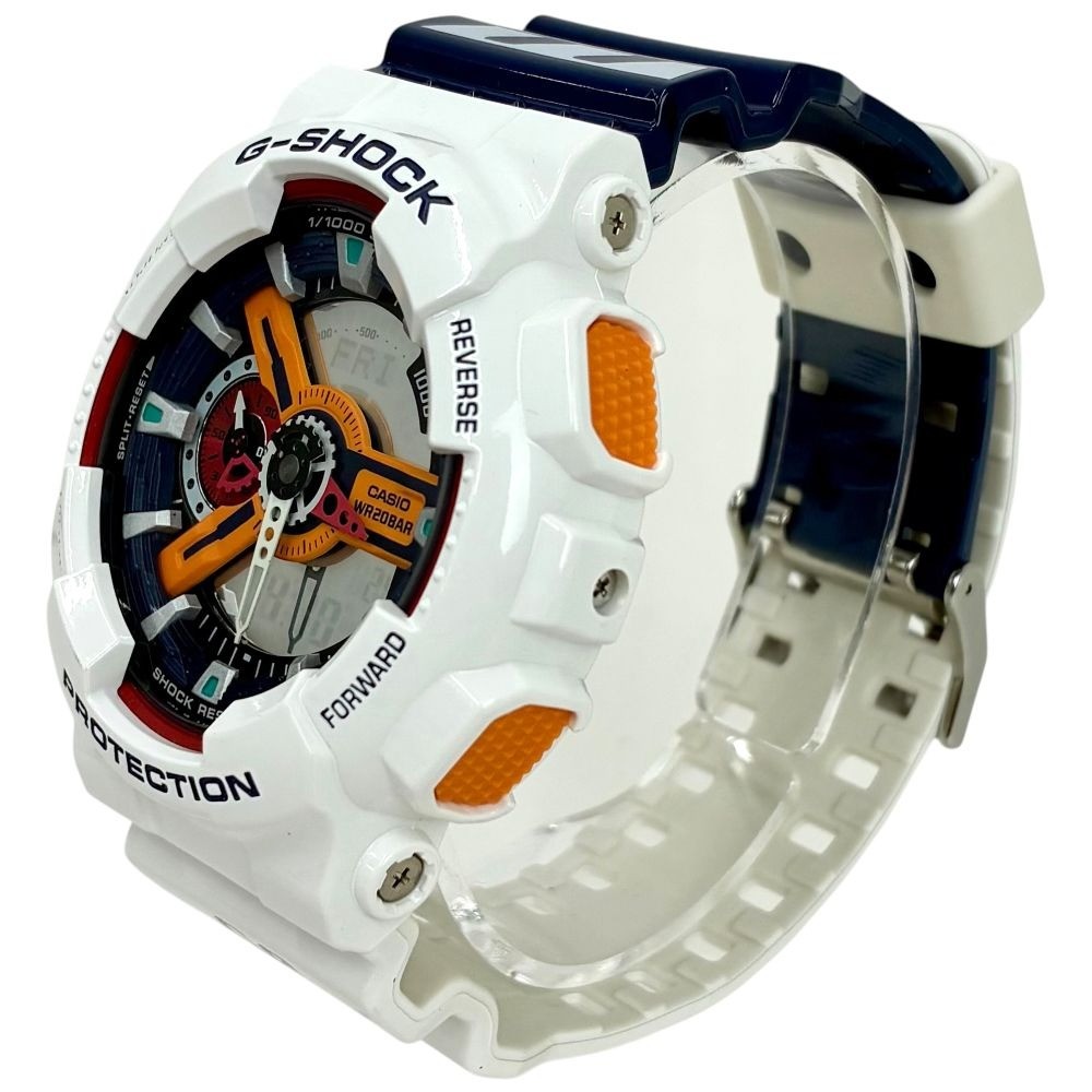 Casio G-Shock GA-110PS-7AJR Evangelion Ayanami Rei White Ana-Digi Nealy unused image 4