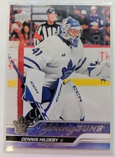 Dennis Hildeby Upper Deck Young Guns Rookie  2023-2024 #724 Toronto