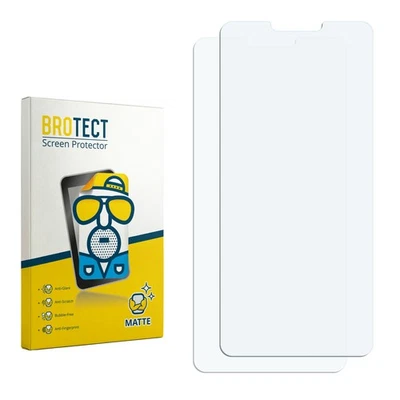 2 Pièces Anti-Reflets Protection Ecran pour LG G7 One Film Protecteur Mat - Photo 1/4
