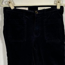 Pilcro and the Letterpress by Anthropologie High Rise Skinny Size 26 Navy