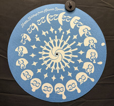 Happy Holidays From Atlantic - Blue Label Promo 12" Record Turntable Slipmat