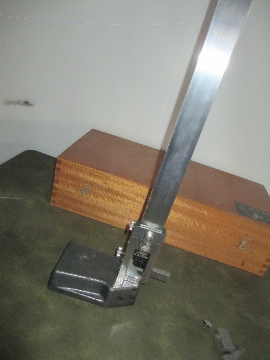 Vintage Kanon 12” Digital Height Gauge EHK-6003 With Wood Case | eBay