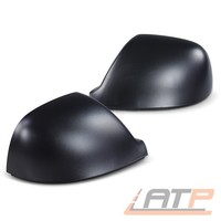 2X AußEnspiegel-Kappe Schwarz Set FÜR Vw Amarok Multivan T5 Transporter T5 T6