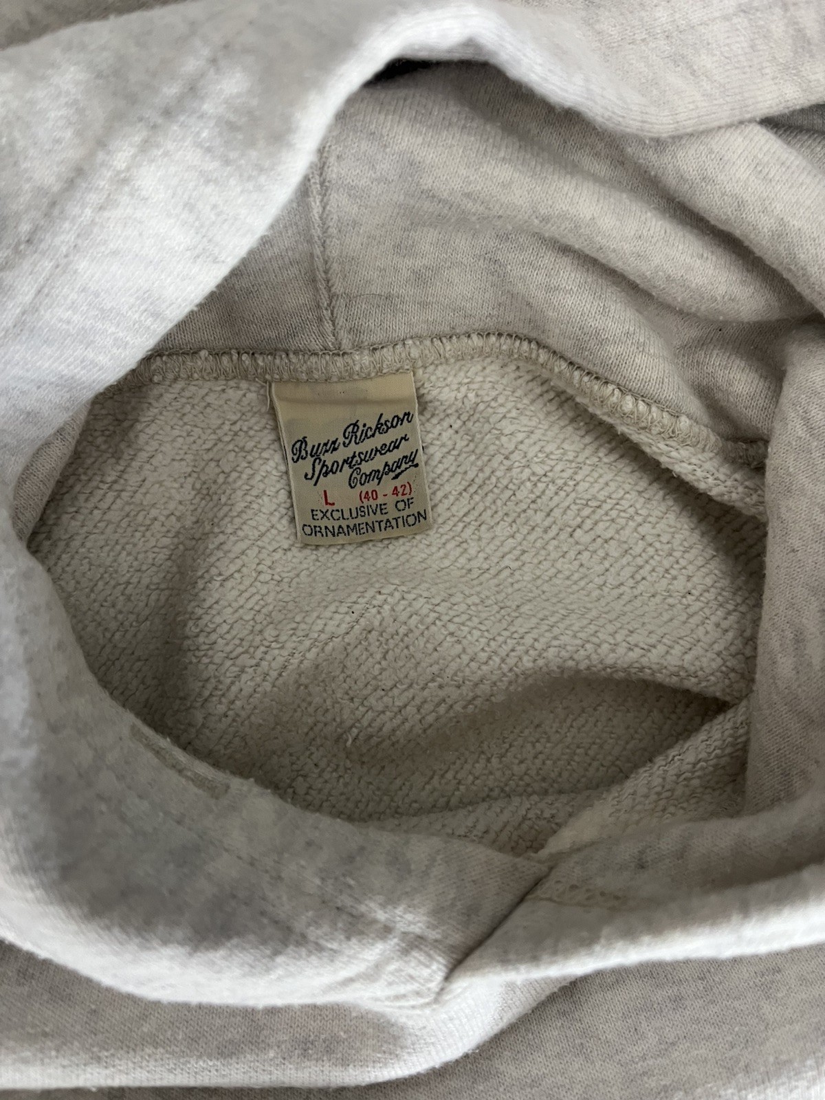 Buzz Rickson’s Vintage Styled Loopwheel Pullover … - image 2