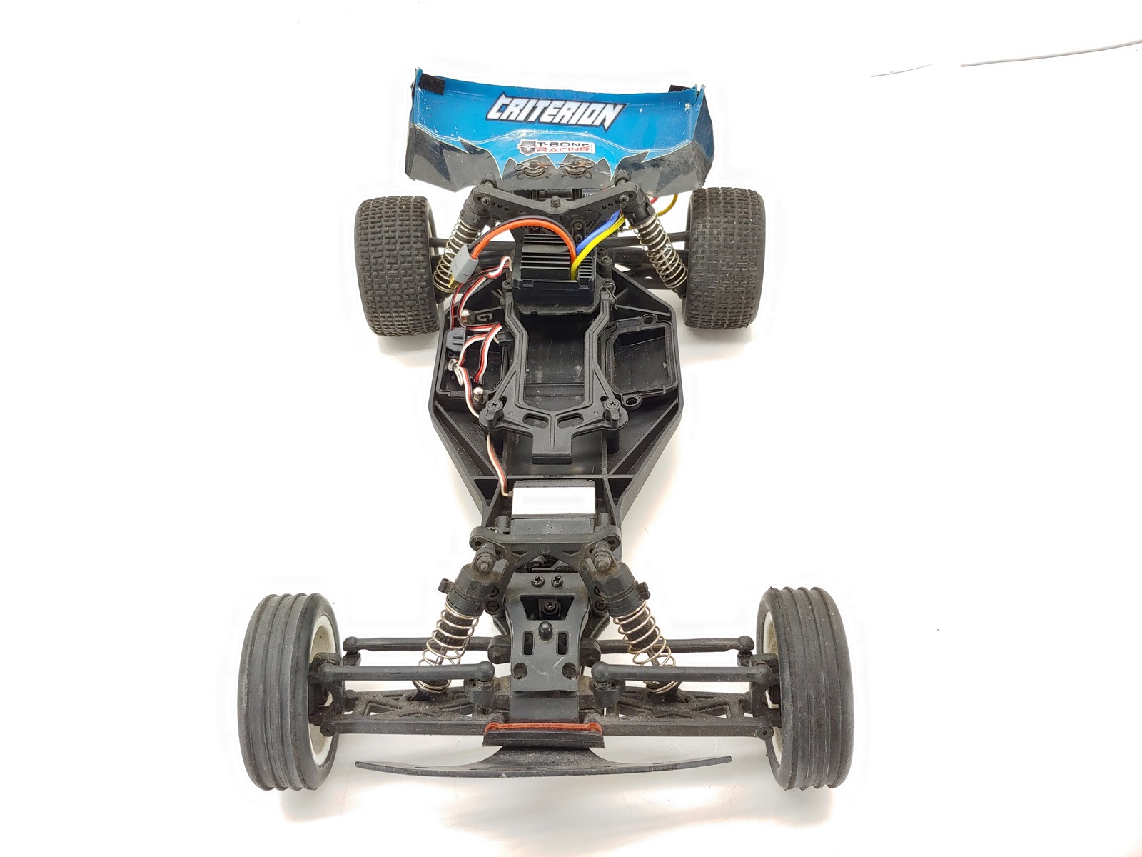 Rare Used Vintage Helion Criterion 1/10 2wd Brushed Buggy ARTR No Radio Used