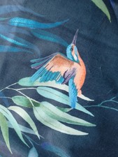 Dunhelm kingfisher designed curtains 228 width / 137 drop