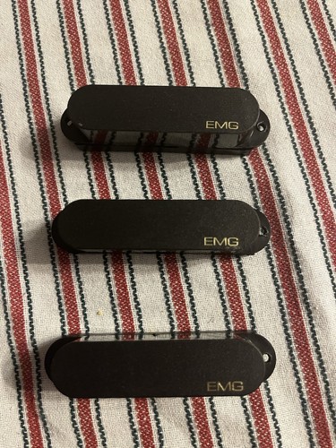 EMG SA pickup set black solderless versions