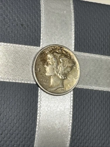 1941-D Mercury Dime G (Good) 90% Silver