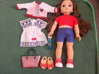 Lily Ever Disney offizielle Minnie Mouse inspirierte große Puppe 18'' mit Zubehör 