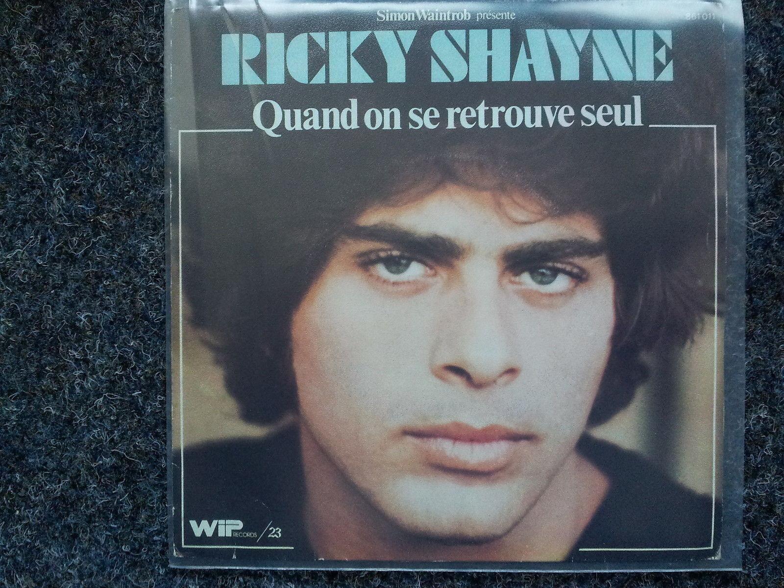 7"" Single Vinyl Ricky Shayne - Quand on se retrouve seul SUNG IN FRENCH