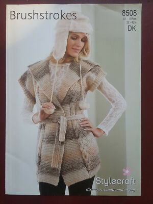 Stylecraft - Pinselstriche - 8508 DK - Gürtel Taille Strickmuster B10873