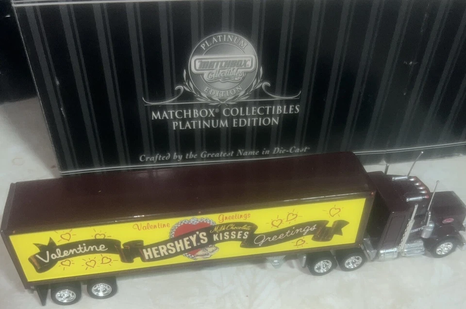 Matchbox Collectibles "Hershey's Tractor Trailer" Edición Platino Nuevo con Caja Foto 2 de 3