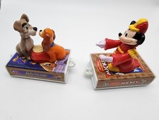 Vintage 1998 Disney VHS Toy Train McDonald's Lot Of 2 Lady Tramp  Mickey Mouse