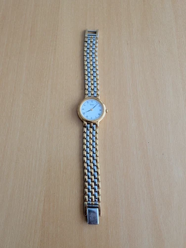 Vintage Seiko Womens Gold Tone Watch 1990s Model - Working, New Battery