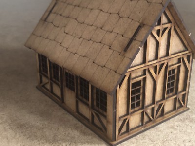28mm Fantasy Tudor Style Small House T4A