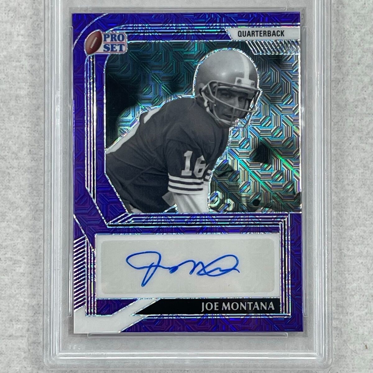 2022 Leaf Pro Set Metal Joe Montana Autographs Purple Mojo 2022 Leaf Pro Set Metal Joe Montana Autographs Purple Mojo