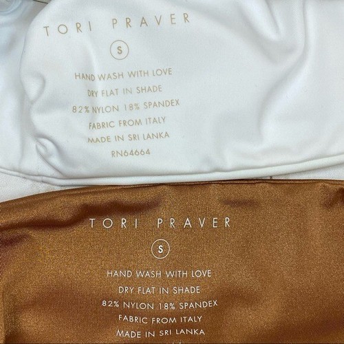 Tori Praver Bikini Deja Bralette Macie Bikini Bottom Size Small - Picture 3 of 6