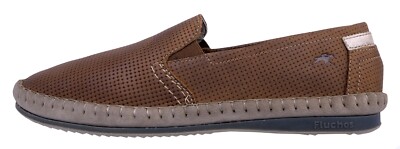 Fluchos Bahamas: Mocasines Comodidad Estilo Piel Flexible Marrón  | Modelo 8674