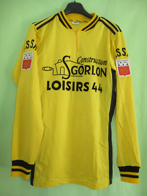 Maillot Cycliste Vintage CSAG Caravane Lambert Saint Herblain – Taille L – Rouge, Noir, Blanc