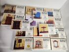 Lot of 15 Model Pieces Of Furniture House Of Miniatures Doll New Table Chair Etc