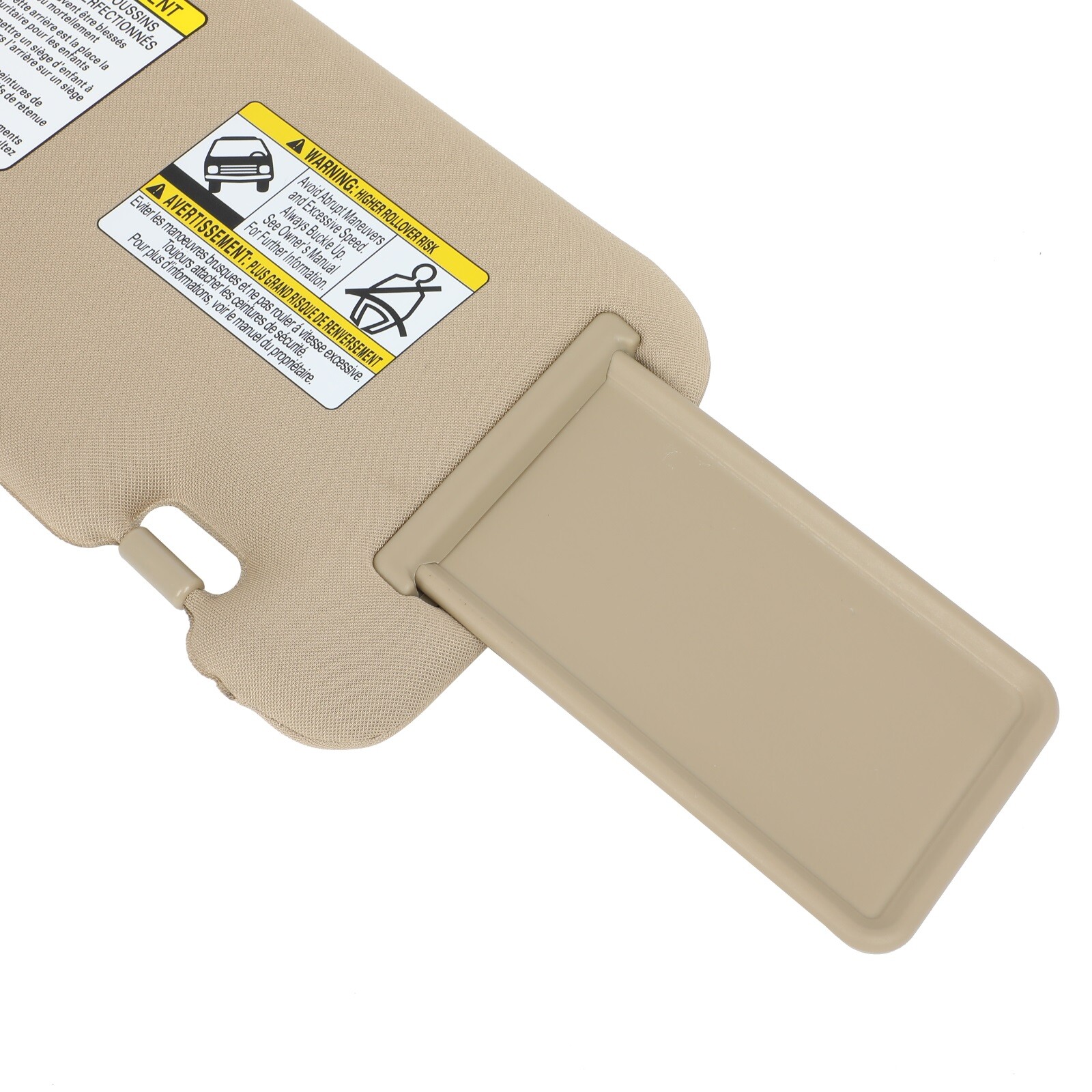 2009-2014 Beige Left Driver Sun Visor W/Sunroof For Nissan Murano