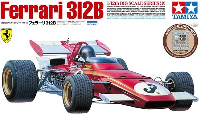 Rare Big Size Kit Tamiya 1/12 Ferrari 312B with Etching Parts from