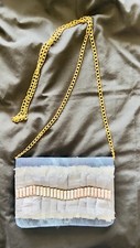 Anthropologie - Shiraleah Chicago Artois Mini Clutch - Blue - Nwt