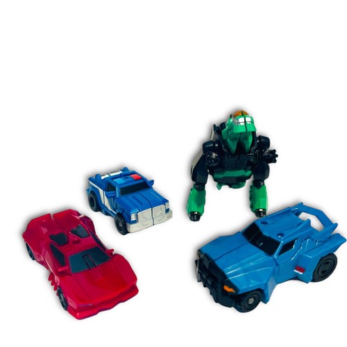 Paquete de robots disfrazados de Transformers. SIDESWIPE, BRAZO FUERTE, MANDÍBULA DE ACERO, GRIMLOCK - Imagen 7 de 12