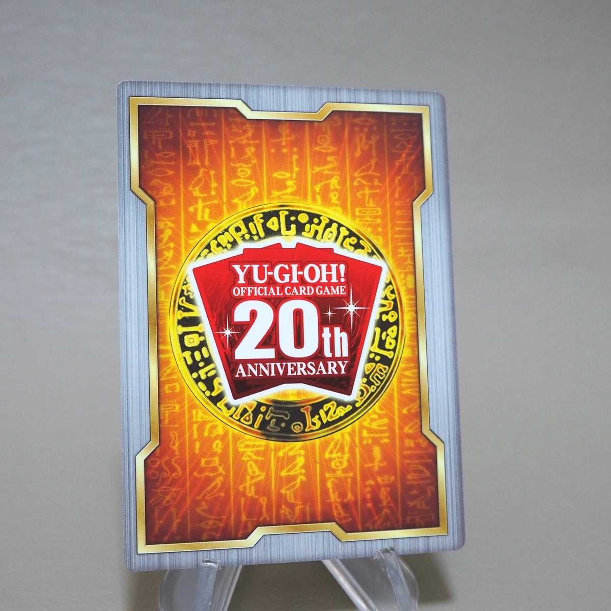 【未使用】キグナス氷河 20th Anniversary Ver. Yu-Gi-Oh Blue Eyes White Dragon FIELD CENTER CARD 20th