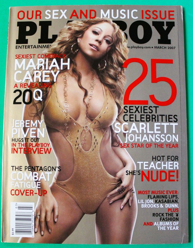 PLAYBOY MARCH 2007 - PLAYMATE TYRAN RICHARD - SEXIEST CELEBRITIES PICTORIAL