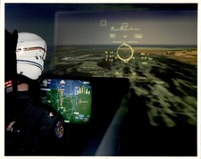 LG24 1988 Original Color Photo MCDONNELL DOUGLAS CORP FLIGHT SIUMLATOR NEW TECH