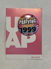 😮 Universal Studios Orlando UOAP Passholder Button Pin - Partying Since 1999