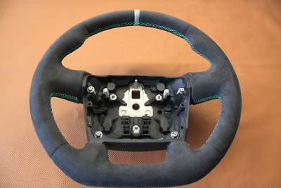 LENKRAD FIAT DUCATO NEU BEZIEHEN + ABFLACHEN + DAUMENAUFLAGEN ALCANTARA